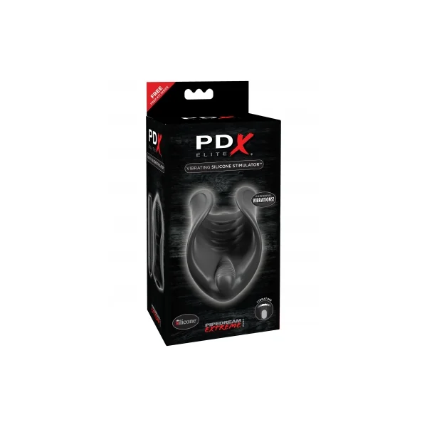 PDX ELITE VIBRATING SILICONE STIMULATOR