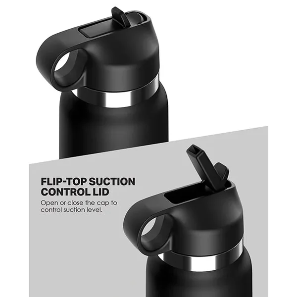 PDX Plus Fap Flask Thrill Seeker Stroker – Frosted/Black