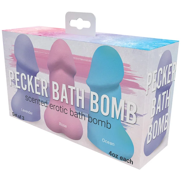 Pecker Bath Bomb 3-Pack