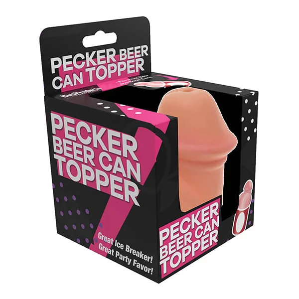 Pecker Beer Can Topper