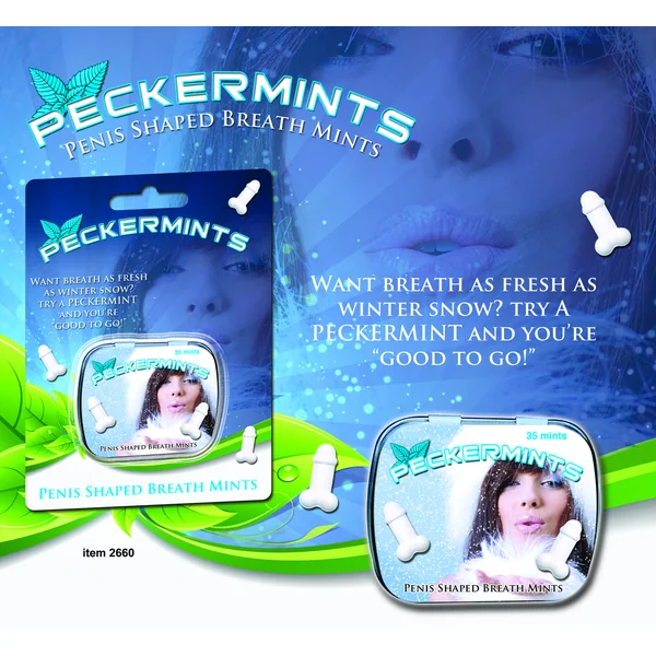 PECKERMINTS IN BLISTER CARD