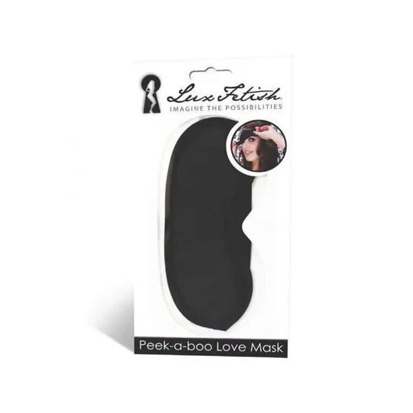 Peek A Boo Blindfold by Lux Fetish