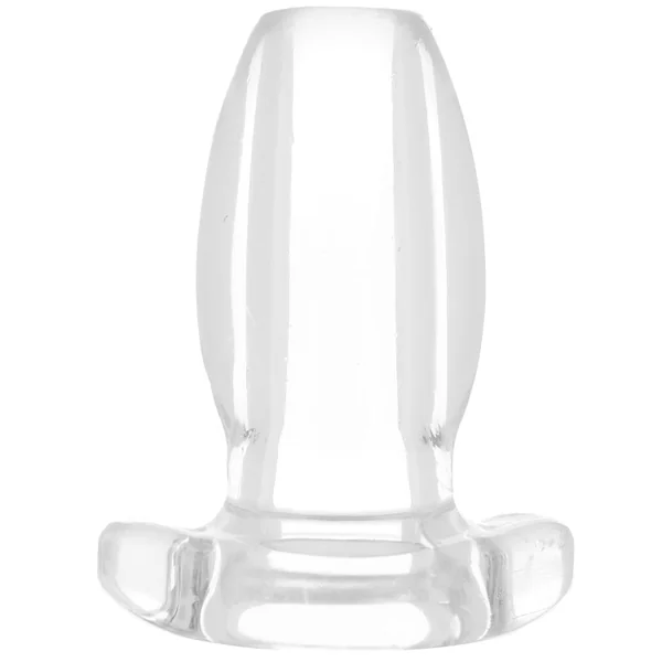 Peephole Clear Hollow Anal Plug
