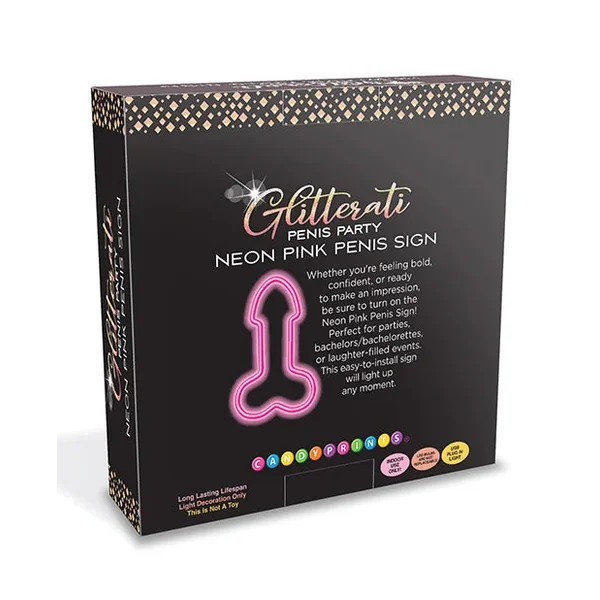 Penis Neon Light Up Sign