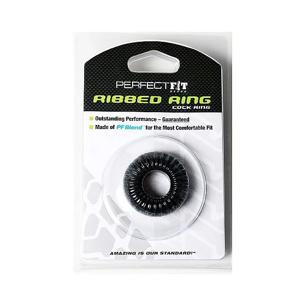 PERFECT FIT BRAND - RIBBED RING BLACK