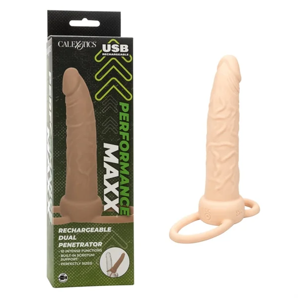Performance Maxx Rechargeable Double Penetration Anal Plug by Cal Exotics