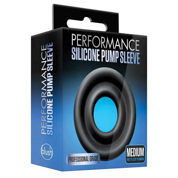 Performance Medium 2" Black Silicone Pump Sleeve