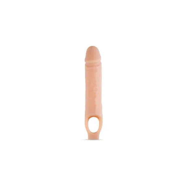 Performance Plus 10 Inch Silicone Cock Sheath Penis Extender Sling, Beige