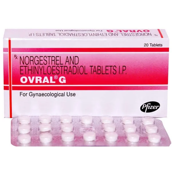 PFIZER OVRAL G TABLET (20 TABLETS)