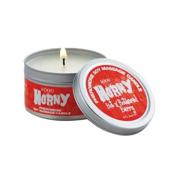 Pheromone Candle Soo Horny 4 Oz