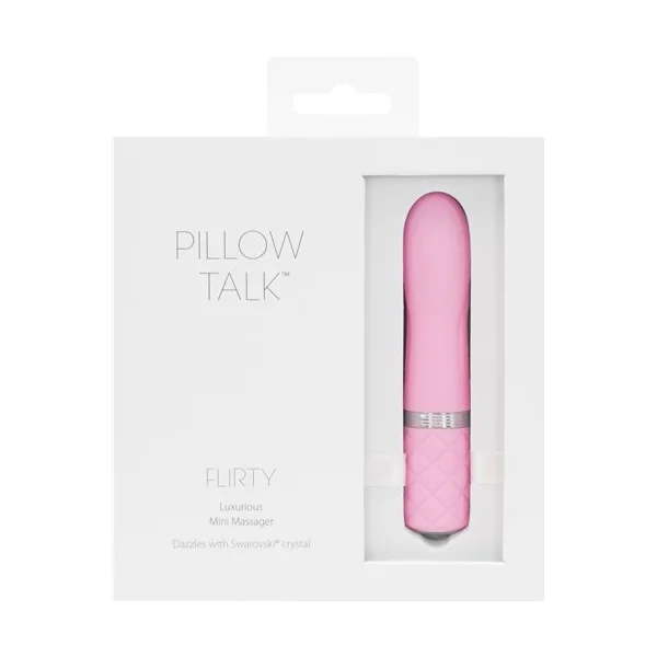 PILLOW TALK FLIRTY VIBE W/SWAROVSKI CRYSTAL PINK