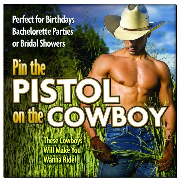 PIN THE PISTOL ON THE COWBOY