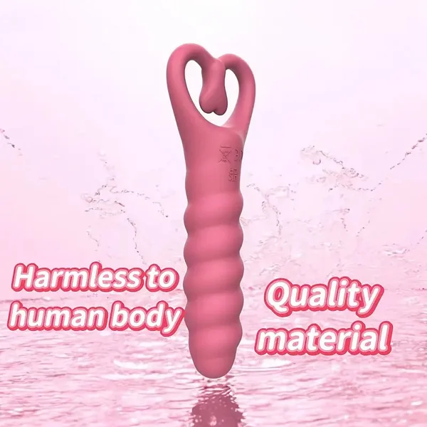 Pink Devil 3-Speed + 7 Vibration Modes Teasing Anal Plug Massager