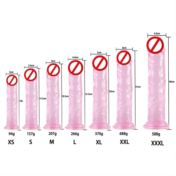 Pink Dildo for Women Realistic Anal Dildo
