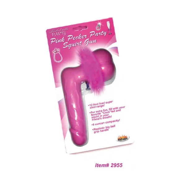 Pink Pecker Party Squirt Gun