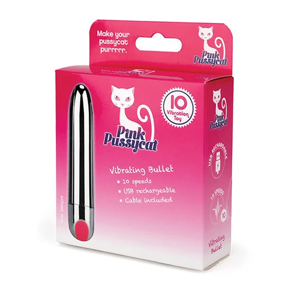 Pink Pussycat Vibrating Bullet
