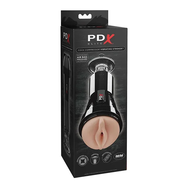 Pipedream Extreme Elite Cock Compressor Vibrating Stroker