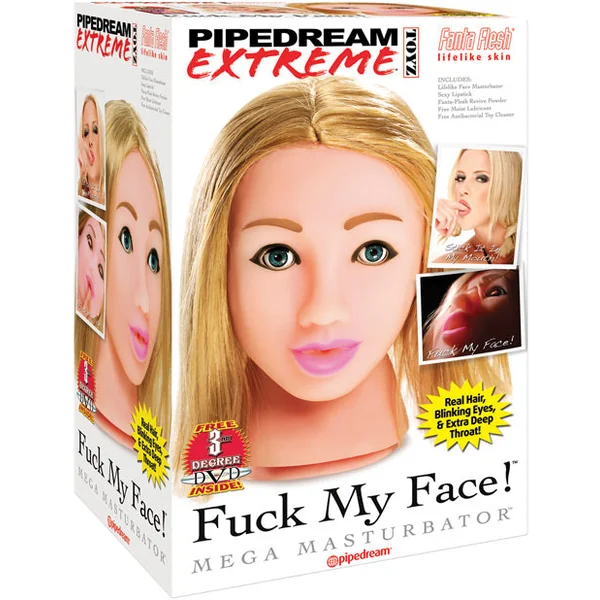 Pipedream Extreme Toyz Fuck My Face - Blonde