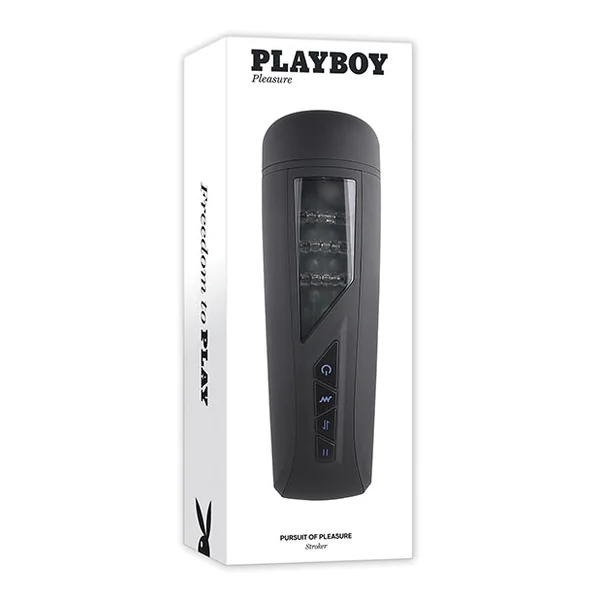 Playboy Pleasure Pursuit Of Pleasure Stroker - Black
