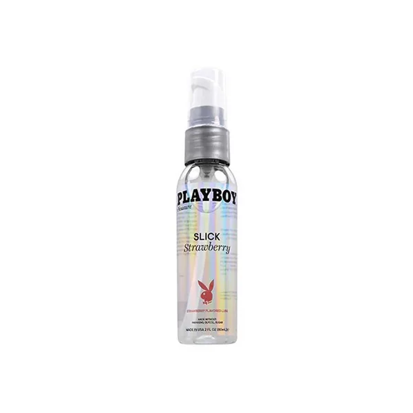 Playboy Pleasure Strawberry Flavored Lubricant 2 Oz