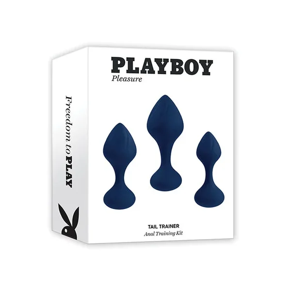 Playboy Pleasure Tail Trainer Anal Training Kit – Navy