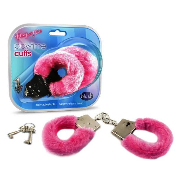 PLAYTIME CUFFS PINK FUR