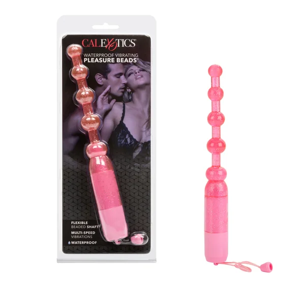 PLEASURE BEADS VIB. W/P PINK