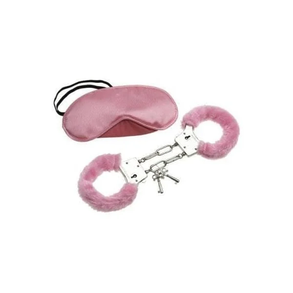 Pleasure Cuffs With Satin Mask