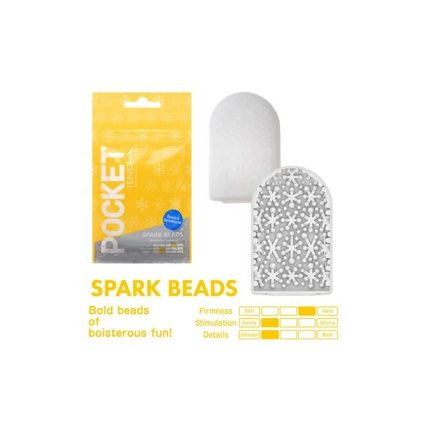 POCKET TENGA SPARK BEADS (NET)
