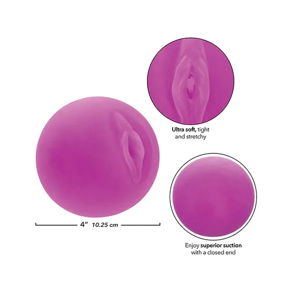 Pop Sock! Pussy Ball Masturbator – Purple