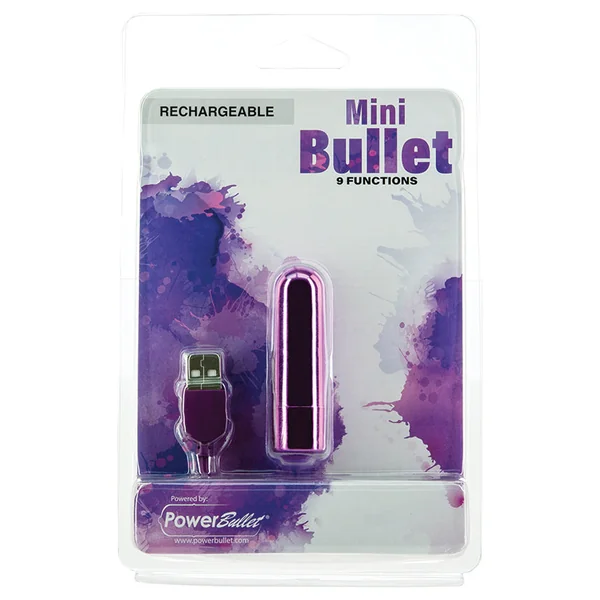 PowerBullet Rechargeable Mini Power Bullet - Clamshell - Purple