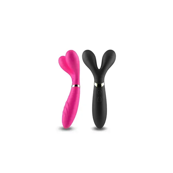 Powerful Rechargeable Silicone G-Spot Vibrator for Women with 10 Vibration Modes