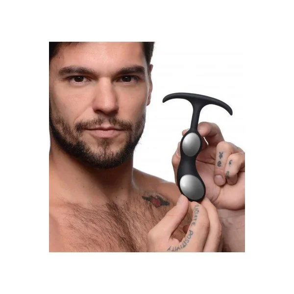 Premium Silicone Weighted Prostate Plug – Small, Medium, Large