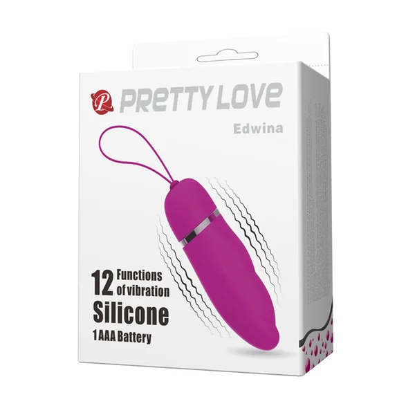 PRETTY LOVE EDWINA BULLET VIBRATOR PURPLE