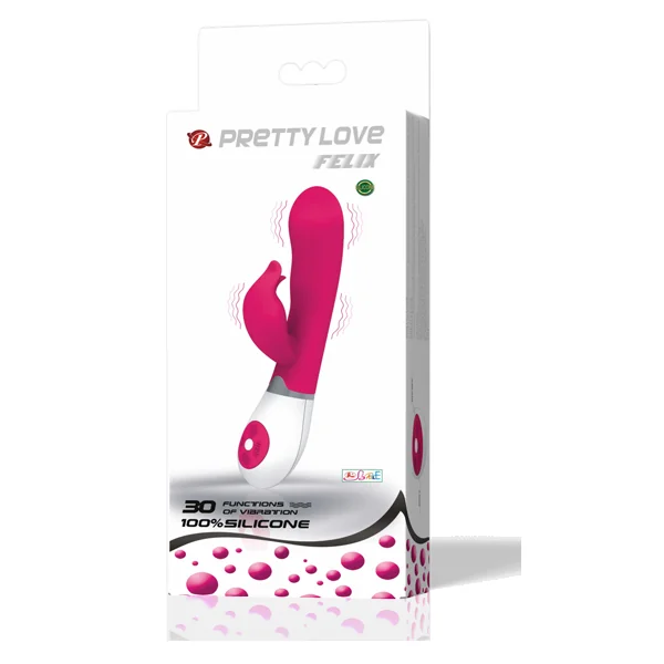 PRETTY LOVE - FLIRTATION VIBRATOR WITH FELIX STIMULATOR