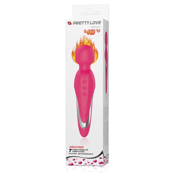 Pretty Love Michael Heating Body Wand - Pink