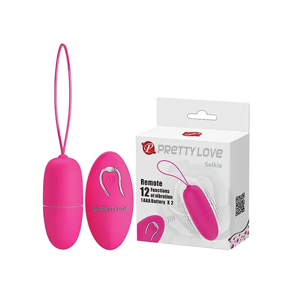 Pretty Love Selkie Battery Powered Egg Vibe – Fuchsia