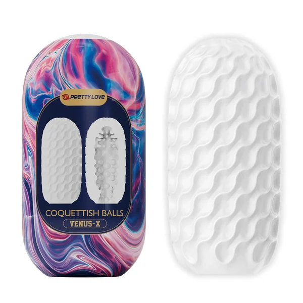 Pretty Love Venus-X Double-Sided Textured Egg Stroker