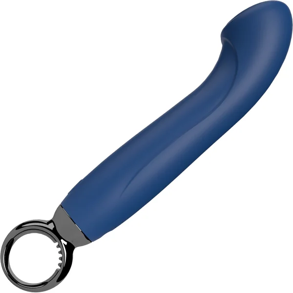 PrimO G-Spot Rechargeable Silicone Vibrator By Screaming O - Blueberry
