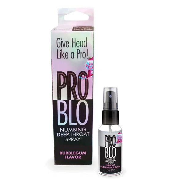 Pro Blo Throat Numbing Spray 1oz - Bubblegum