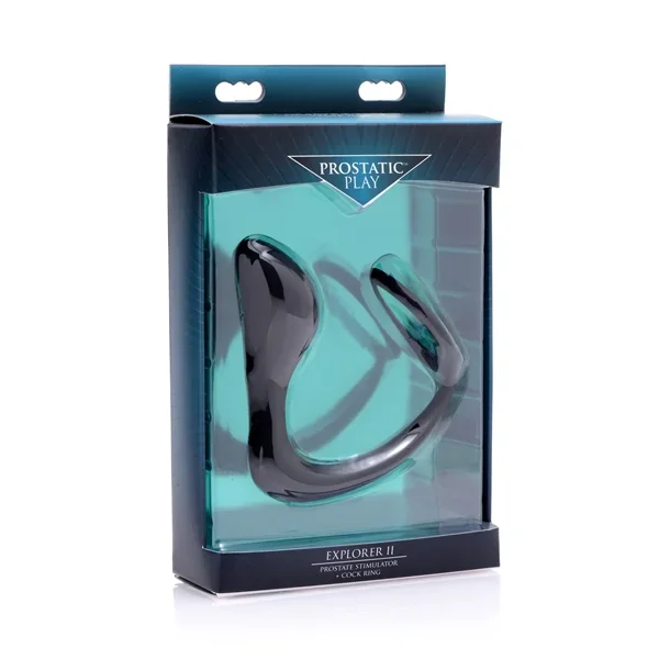 Prostatic Play Prostate Stimulator with cock and ball strap