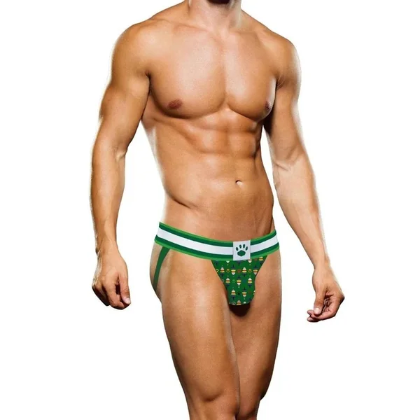 Prowler Christmas Tree Jock – Extra Small – Green/Rainbow