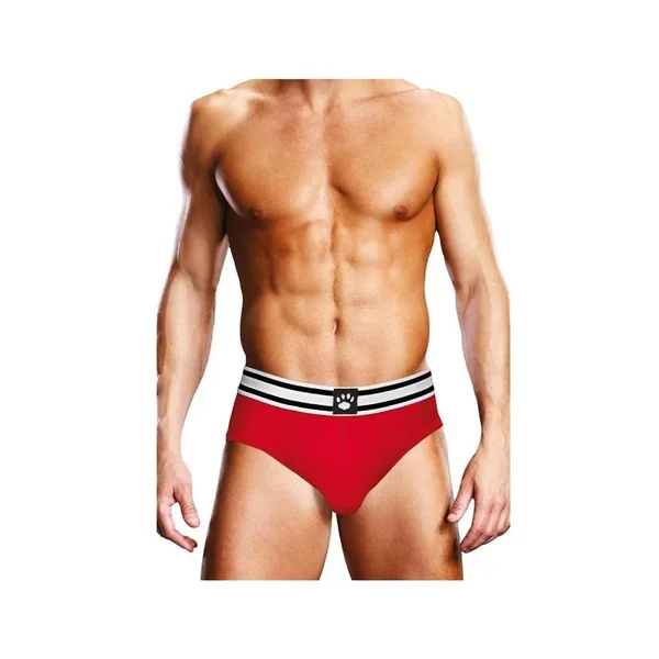 Prowler Red/White Brief – Large