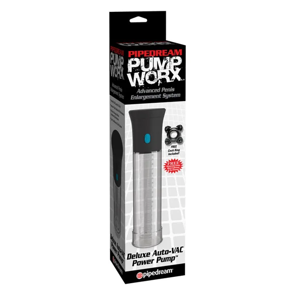 Pump Worx Deluxe Auto Vac Penis Pump by Pipedreams®