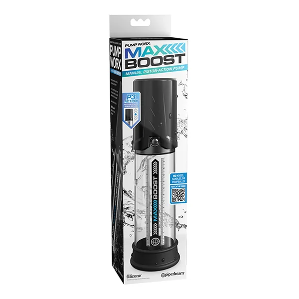 PUMP WORX MAX BOOST BLACK/ CLEAR