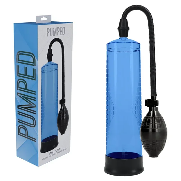 PUMPED Basic Pump 1 – Blue – Blue Penis Pump