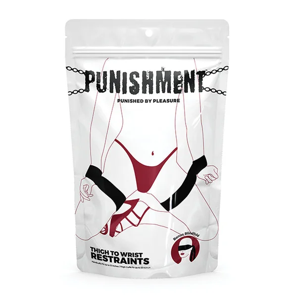 Punishment Thigh To Wrist Restraints