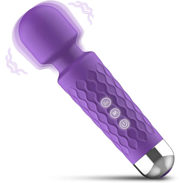 Purple Magic Hand Massage Wand