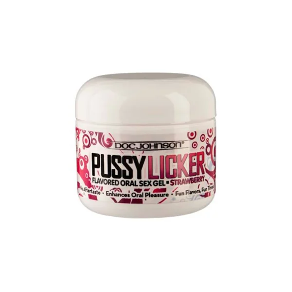 Pussy Licker Strawberry 2oz – Flavored Lubricant Lube