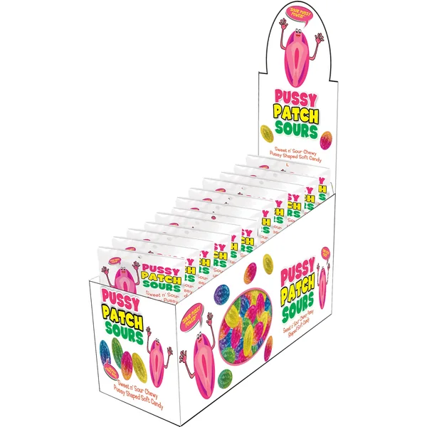 Pussy Patch Sours - 12 Piece Display